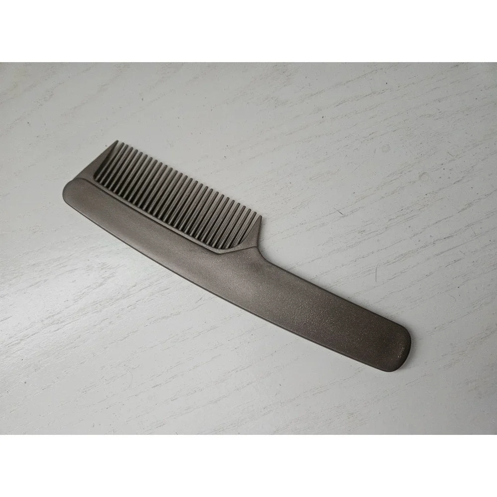 Vintage Women's Revlon Wide Tooth Comb Brown & Gold Sleek‎ Handle 8
